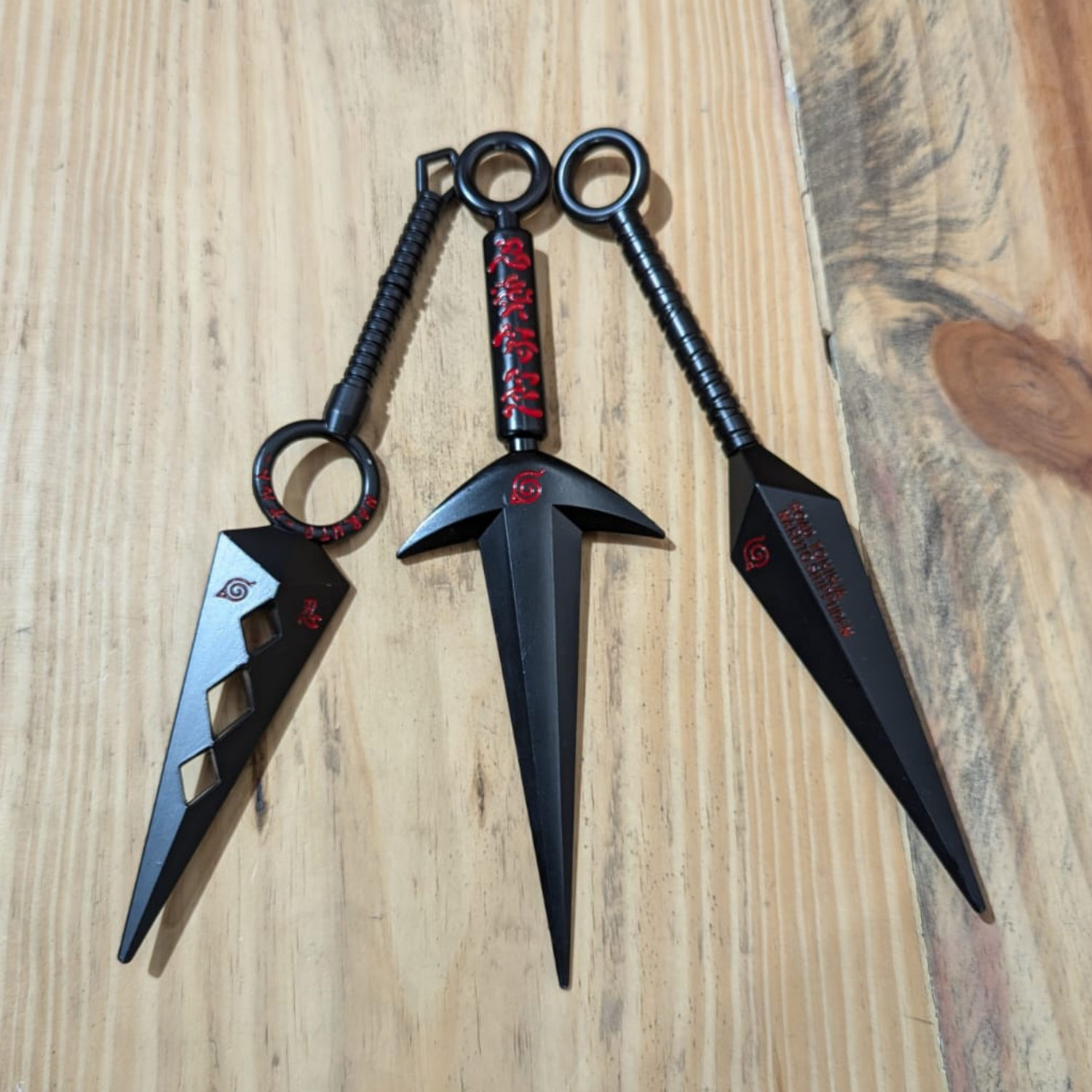 Kunai, Karambit, and Mini Katana