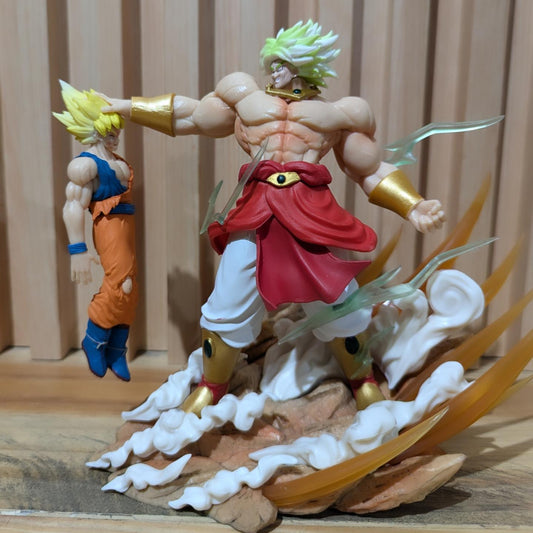 Broly and Goku Fight